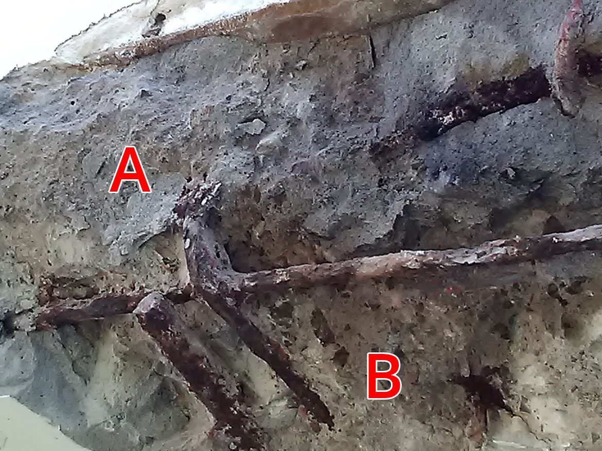 Prior repair vs original