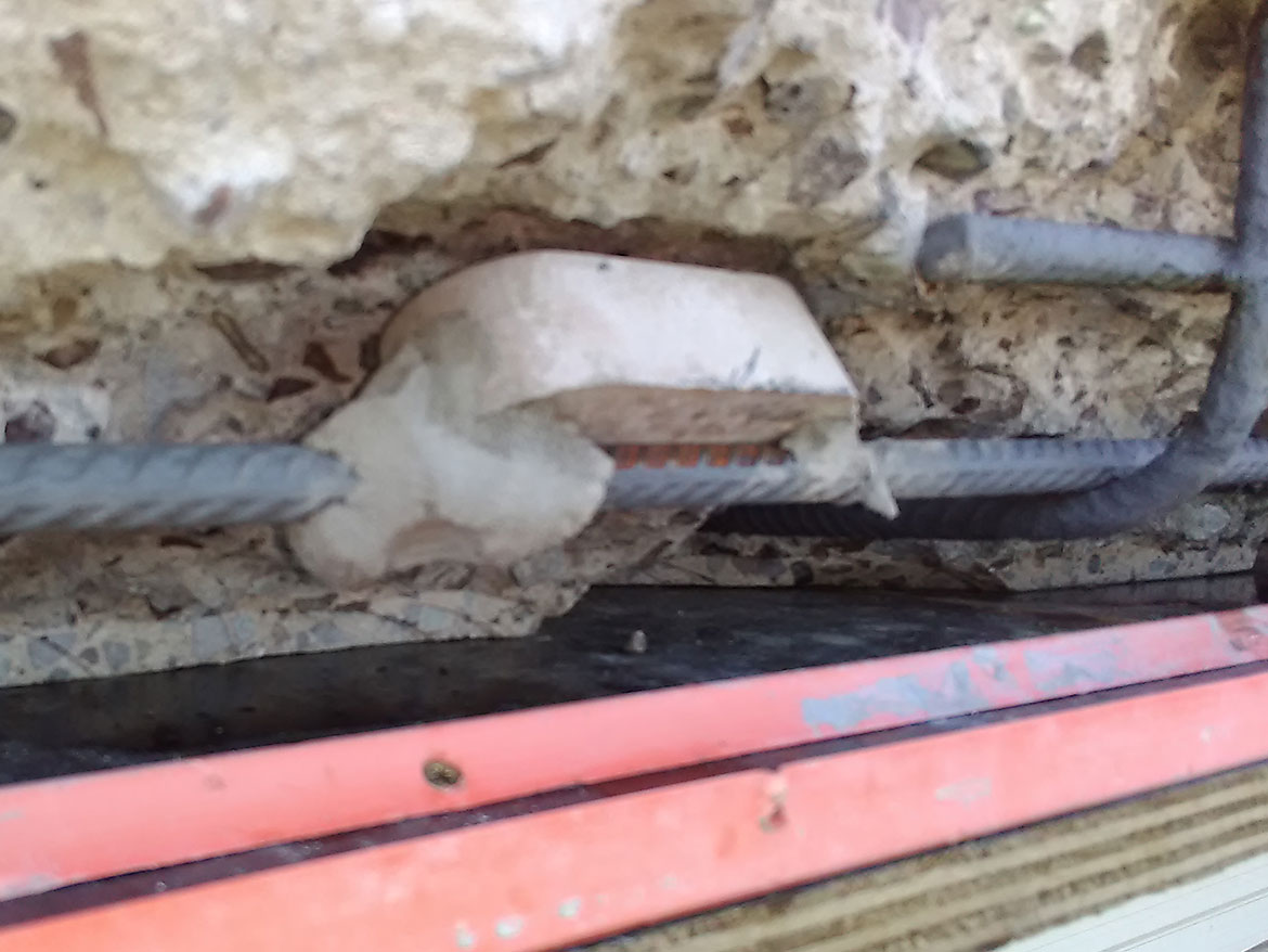 Pool concrete repair